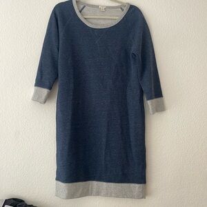 J-Crew women’s crew neck sweater dress